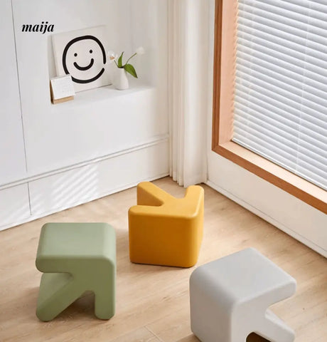 Colourful Arrow Stool from maija