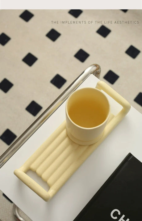 LENYVASEN Celeste Ceramic Bathroom Essentials Set from LENYVASEN
