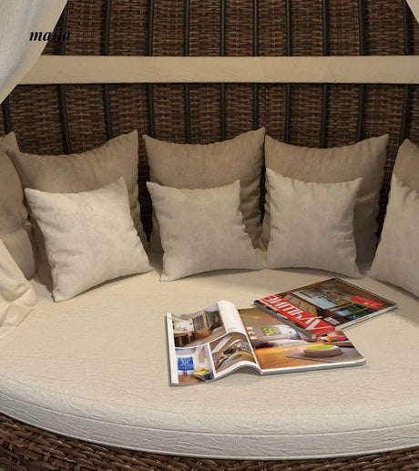 Outdoor Waterproof Rattan Igloo from maija
