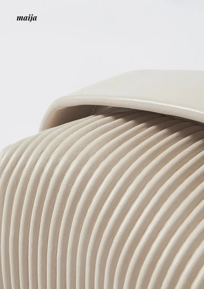 Ribbed Travel Cosmetic Bag from maija