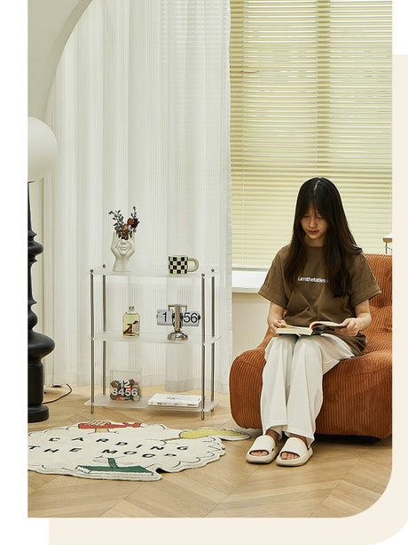LAZYSPACE Oliver Transparent Display Rack from LAZYSPACE
