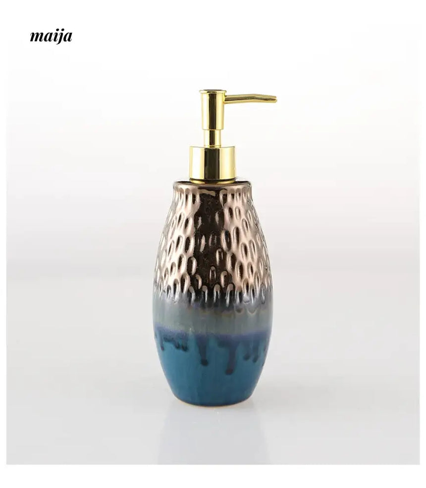 KULE HOME Ceramic Shower Gel Bottle for Bathroom from KULE HOME