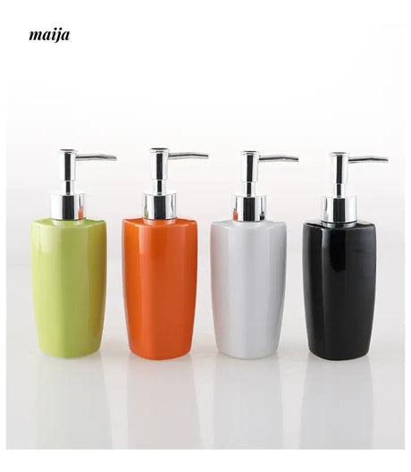 KULE HOME Ceramic Lotion and Shower Gel Container from KULE HOME