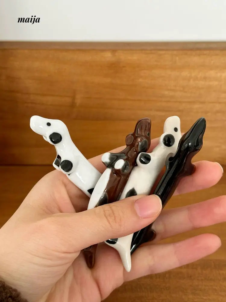 OKHONEY Sausage Dog Chopstick Rest from maija