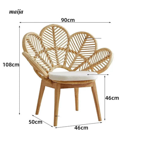 19 DREAM SPACE Retro Peacock Chair from 19 DREAM SPACE