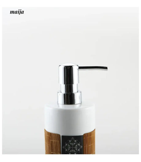 KULE HOME Retro Ceramic Hand Sanitizer and Lotion Bottle from KULE HOME