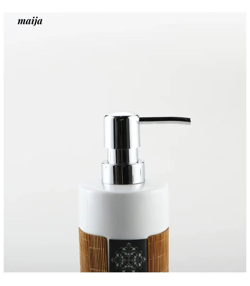 KULE HOME Retro Ceramic Hand Sanitizer and Lotion Bottle from KULE HOME
