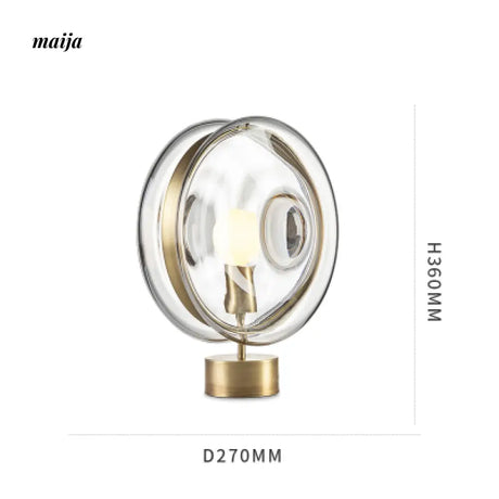 Marwa Glass Table Lamp from maija