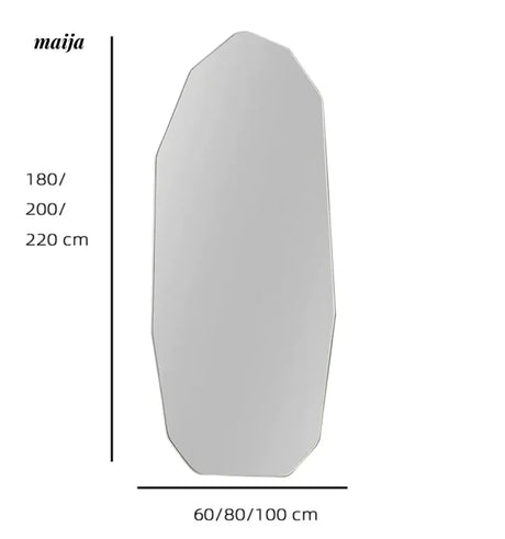 MOODSTORM High-Definition Diamond Shaped Full-Body Mirror from Kaiyashi