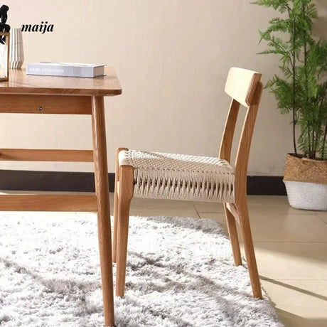 MIKA Scandinavian Comfortable Natural Wood Highchair from MIKA