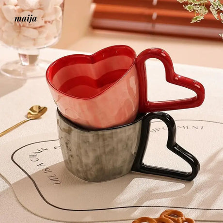 Love Heart Coffee Cup from Luguchuan
