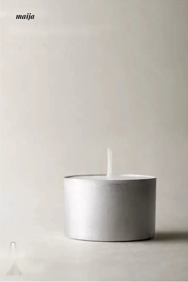 JOTO Eight Year Candle Cup Cement Glass Windproof Candle Holder from JOTO