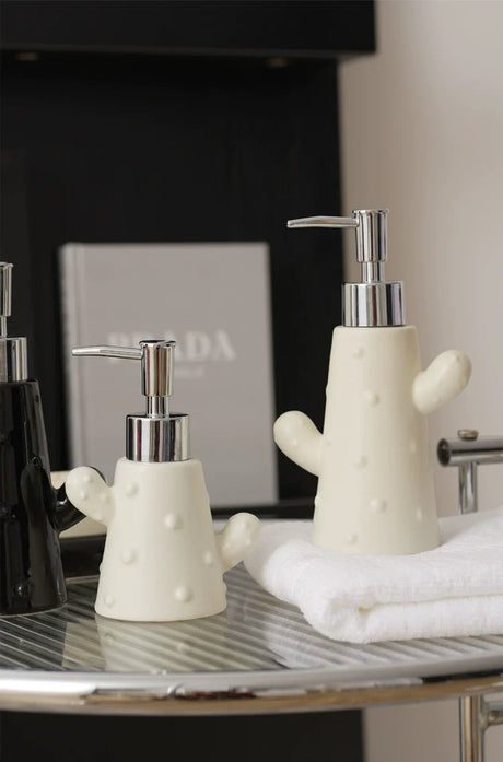 LENYVASEN Iris Ceramic Shower Gel Bottle from LENYVASEN