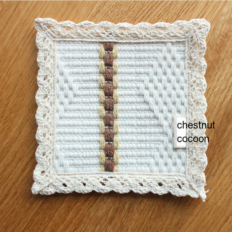 CHESTNUT COCOON Serafina Artisan Thick Cotton Cushion from CHESTNUT COCOON