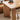 SUNX Solid Wood Long Board Dining Table from SUNX