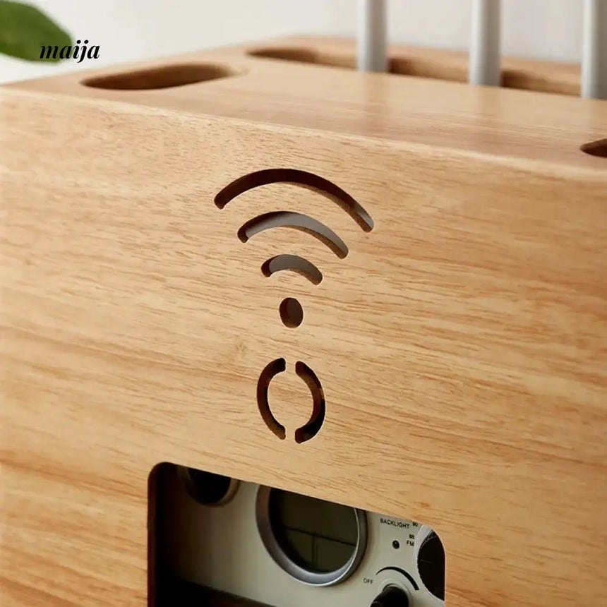 KIMACHI Wooden Router Storage Box from KIMACHI