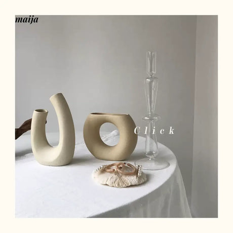 CLICK Creative Ceramic Jewelry Simple Nordic Design from CLICK