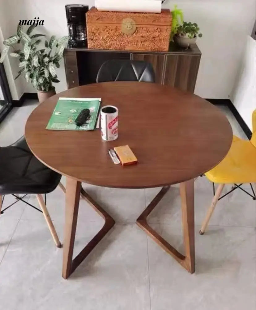 Hinata Round Dining Table and Chair from maija