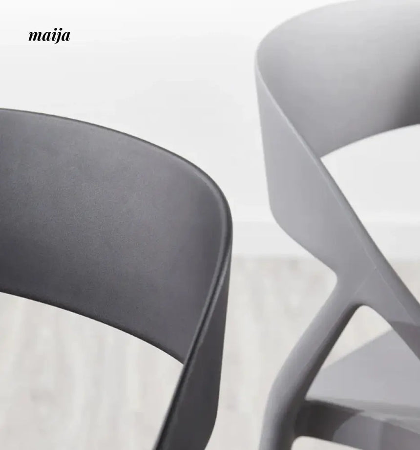 (Set of 2) Haines Plastic Dining Chair
