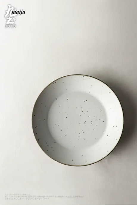 JOTO Japanese Handmade Ceramic Dinner Plate Restaurant Tableware from JOTO