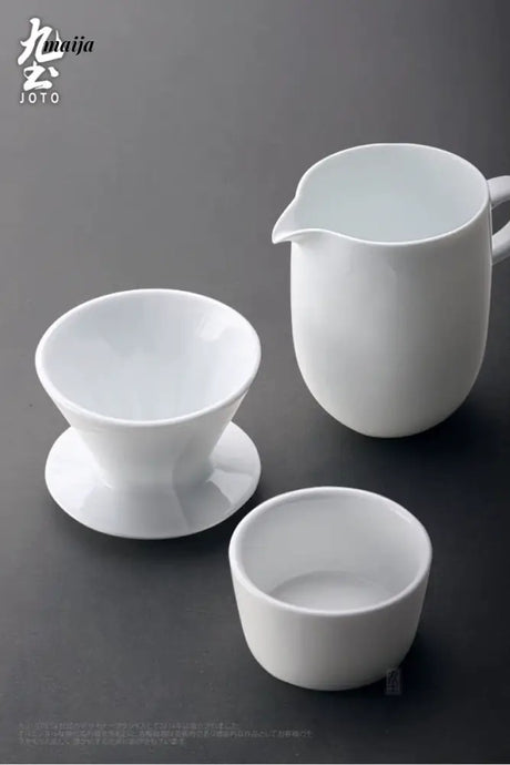 JOTO Ceramic Filter Pot V60 Coffee Hand Set from JOTO