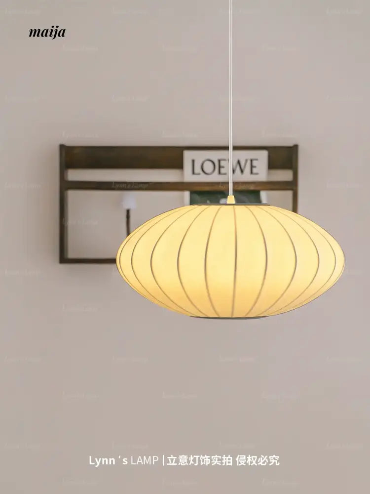 LYNN White Japanese Ceiling Lamp from Lynn's Lamp