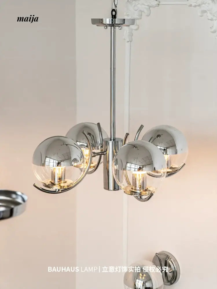 LYNN Space Age Glass Chandelier from Lynn's Lamp