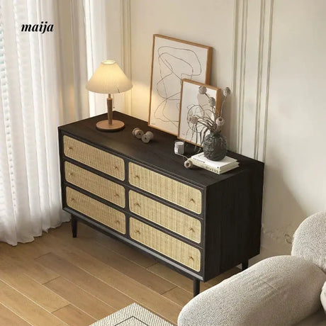 HARUNO Betty Rattan Drawer Cabinet from HARUNO