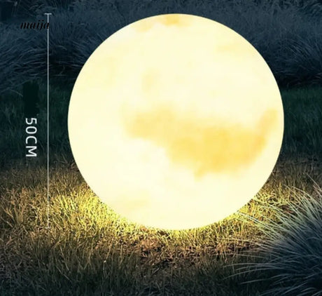 GVG Solar-Powered Waterproof Moon Garden Lamp from Kaiyashi
