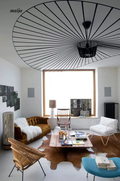 Replica Straw Hat Chandelier from maija