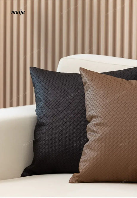 MISTYWOOD Modern Woven Scandinavian Pillow from MISTYWOOD