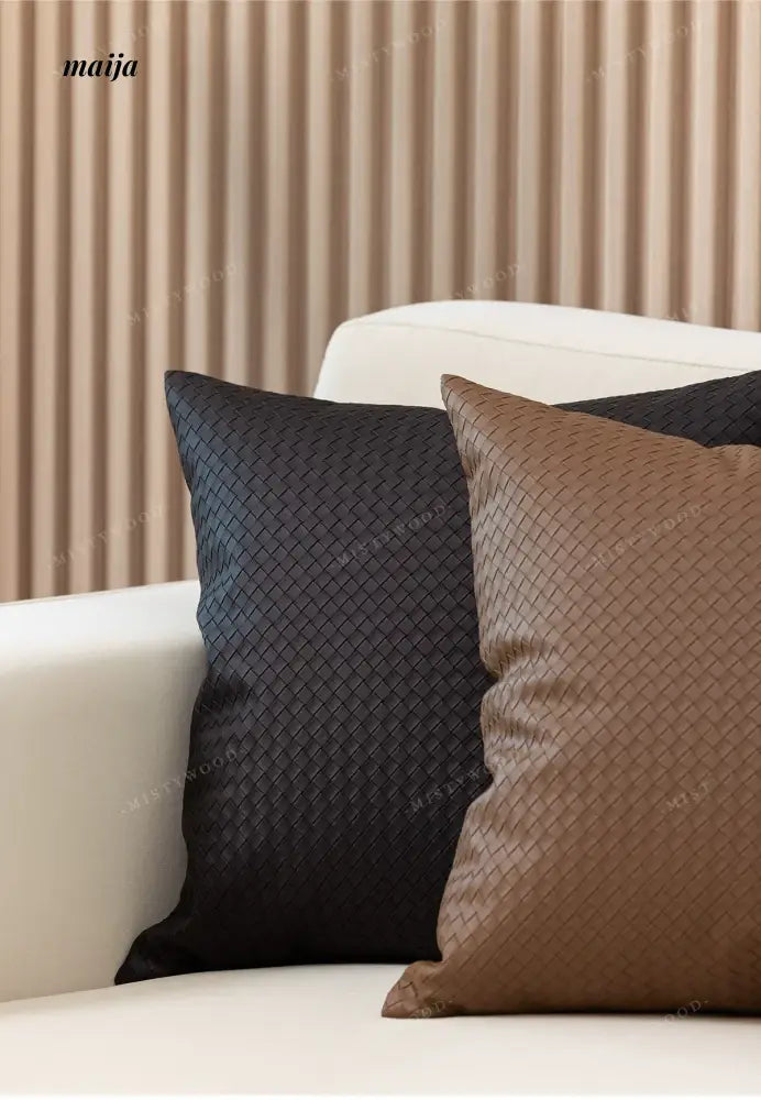 MISTYWOOD Modern Woven Scandinavian Pillow from MISTYWOOD