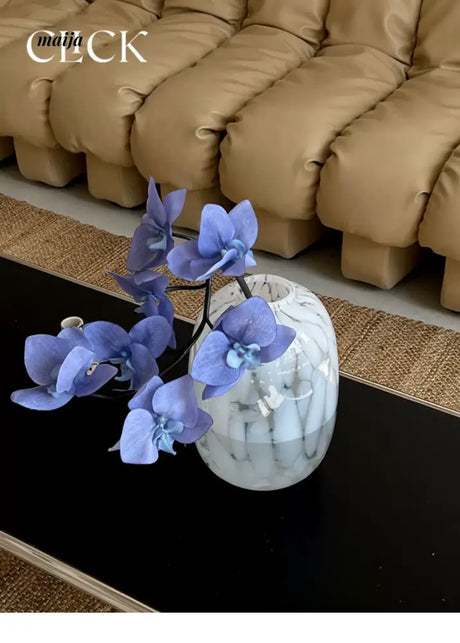CLICK Big Belly Glass Vase for Hydroponic Flowers from CLICK