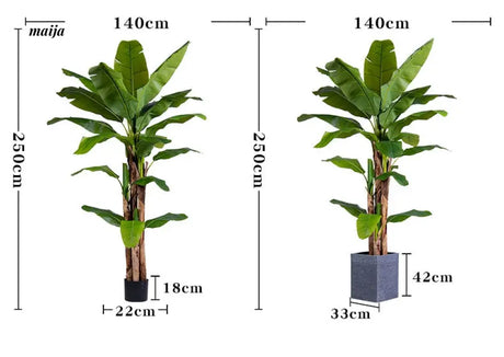 Artificial Large Leaf Banana Tree from maija