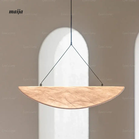 LYNN Japanese Silk Designer Chandelier from Lynn's Lamp