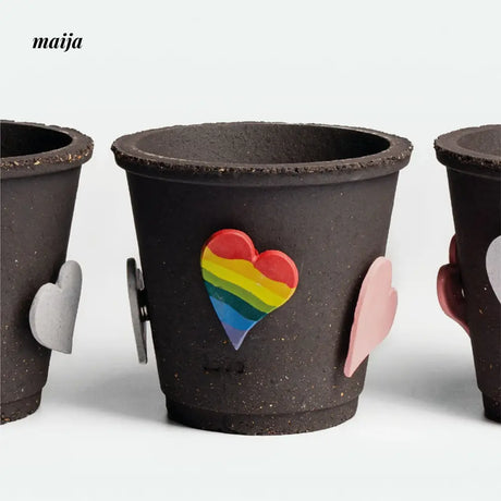 CIIREALS Love Tanabata Ceramic Planter from maija