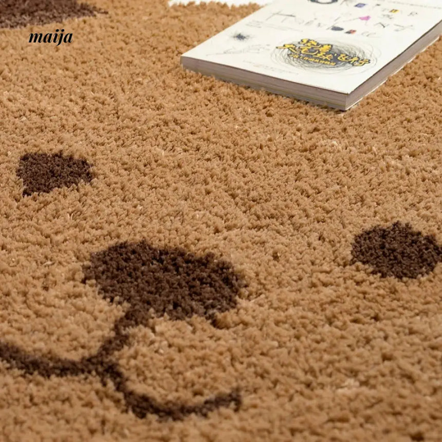 KENZAKI Brown Bear Floor Mat from KENZAKI