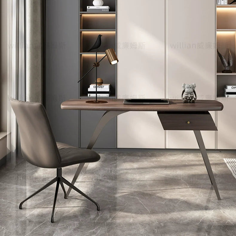 WW Matteo Italian Light Luxury Writing Desk from WW