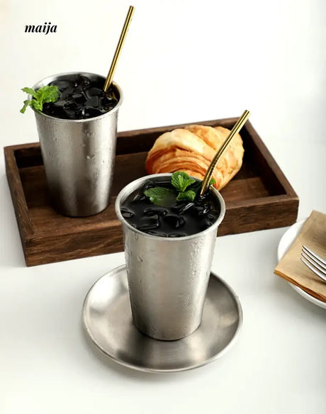 BANKE Scandinavian Coffee Milk Tea Glass Cup from BANKE