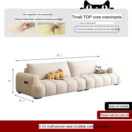 DIPU Livia French Cream Charging Sofa from DIPU