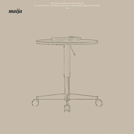TIDELEADER Natalie Side Table from KENZAKI