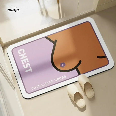 TIPTOE BUNS Bath Mat from TIPTOE