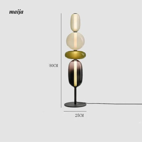 Mckinney Tic Tac Glass Lamp from maija