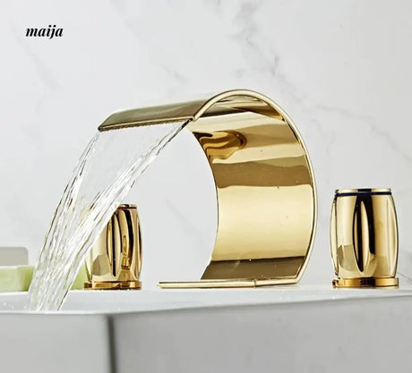 Crescent Waterfall Faucet from Kaiyashi