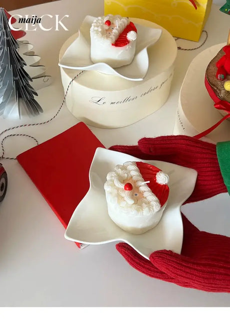 CLICK 3D Snowman Candle for Festive Decor from CLICK