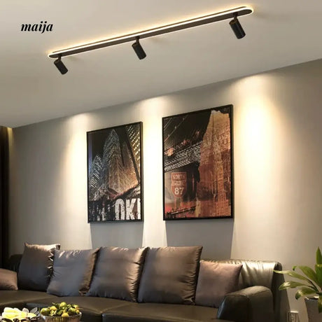Toulon Long Bar LED Ceiling Light from maija