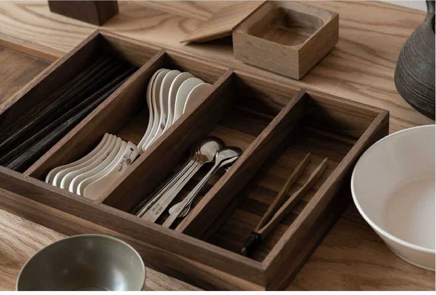MUMO Leo Natural Wood Kitchen Tool Set from MUMO