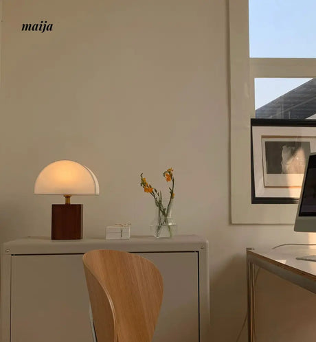 Retro Half Moon Lamp from maija