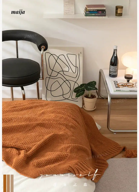 MISTYWOOD Decorative Orange Sofa Duvet from MISTYWOOD