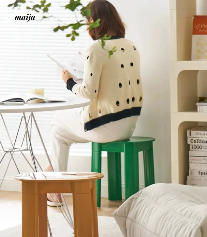 Dulcie Plastic Stool from maija